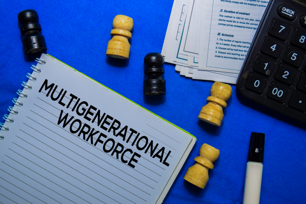 Building the Future: The Power of Multigenerational Hiring Building the Future: The Power of Multigenerational Hiring • shutterstock 1506638789