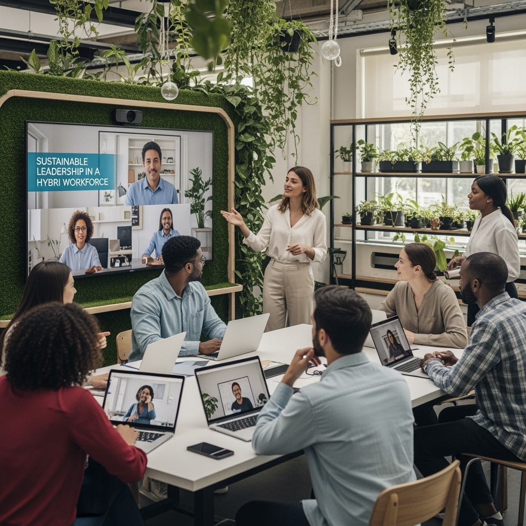 Sustainable Leadership in a Hybrid Workforce) • shutterstock 2692390231 1